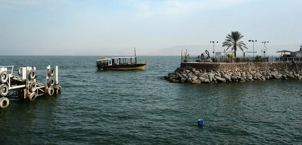 Mar da Galileia, em Israel