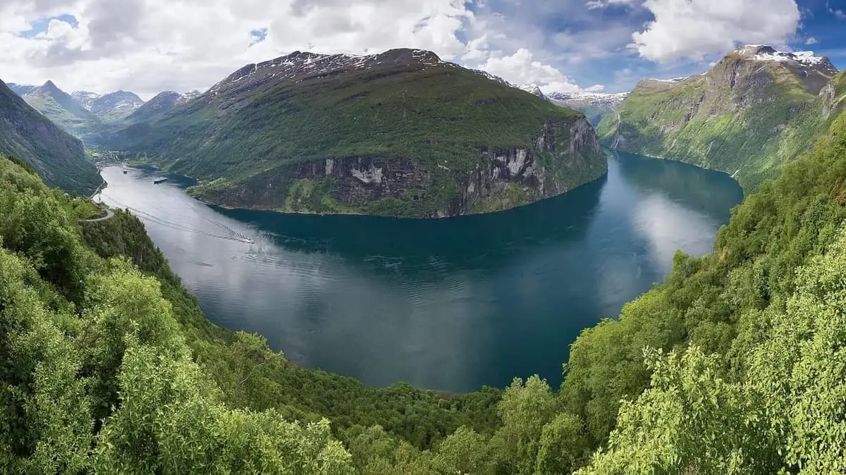 Geirangerfjord, na Noruega