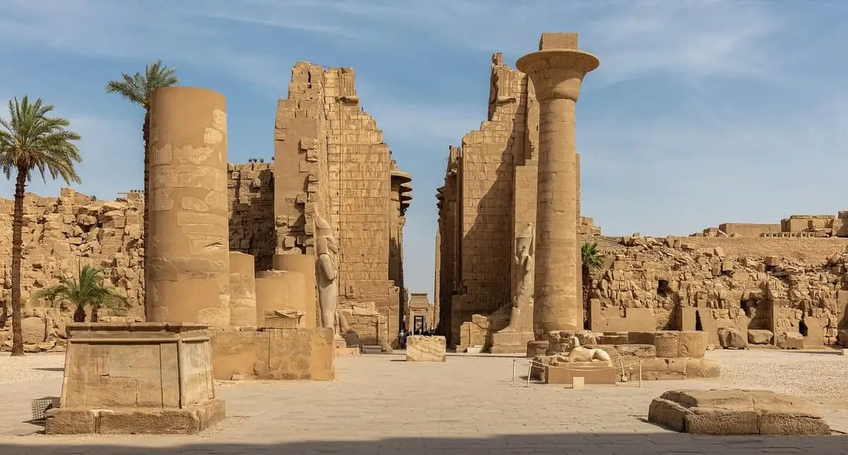 Templo de Karnak, em Luxor