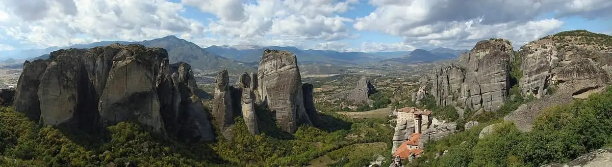 Mosteiros de Meteora, na Grécia