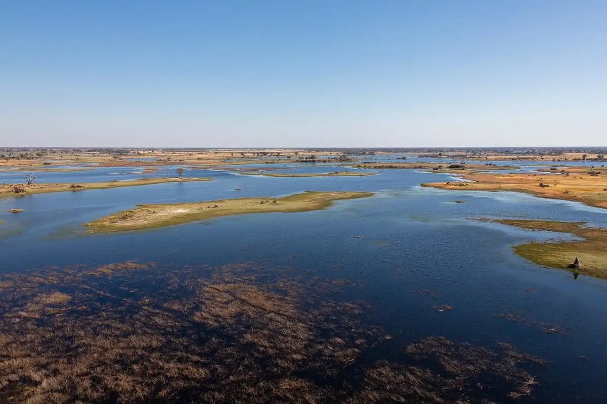 Delta do Okavango, em Botsuana