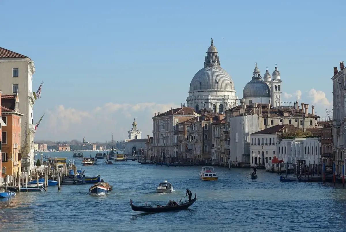Grande Canal, em Veneza