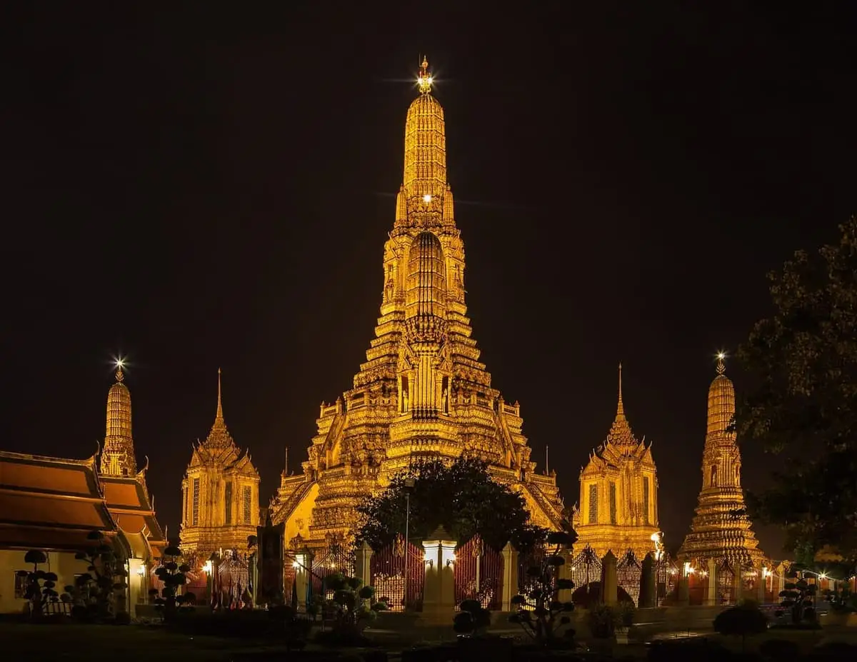 Templo Wat Arun, em Bangkok